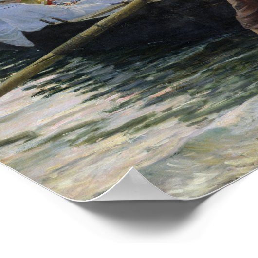 Poster L'arrivée de la procession de Sainte-Anne (Coin)