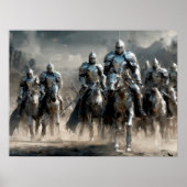 Poster L'arrivée des Chevaliers (Devant)