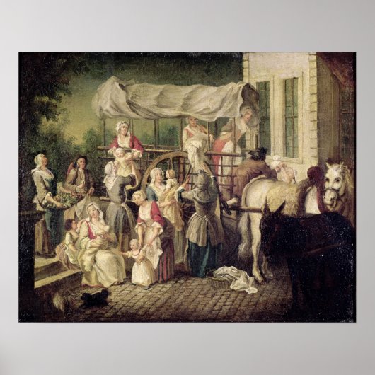 Poster L'arrivée des infirmières occidentales (Devant)