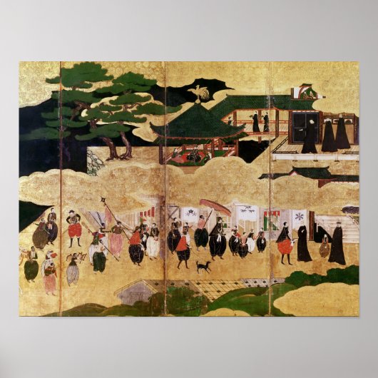 Poster L'arrivée des Portugais au Japon (Devant)