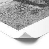 Poster Larry Larom avec six enfants. (Coin)