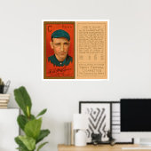 Poster Larry McLean Reds Baseball 1911 (Bureau à domicile)