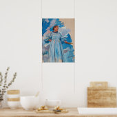 Poster Larsson - Figure D'Une Femme Et Ciel (Cuisine)