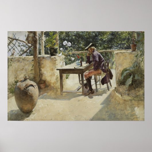 Poster Larsson - La vigne (Devant)