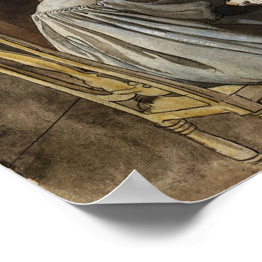 Poster Larsson - Le Studio (D'Une Maison) (Coin)