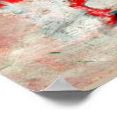 Poster Larsson - Oeillets et pavois (Coin)