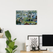 Poster Larsson - Pêche à l'écrevisse (Extrait de A Home) (Bureau à domicile)