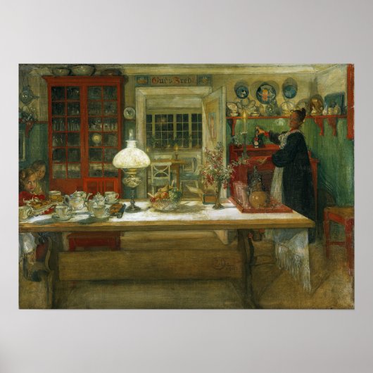 Poster Larsson - Préparation pour un jeu 1896 (Devant)