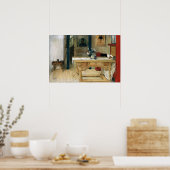 Poster Larsson - Repos du dimanche (Cuisine)