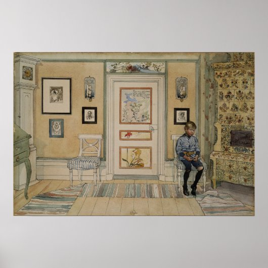 Poster Larsson - Une maison (Devant)