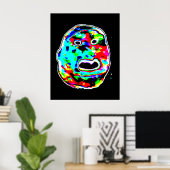 Poster L'art 72" colossal de MUSÉE art de x52" Giclée (Bureau à domicile)