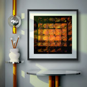 Poster L'art Abstrait au mur