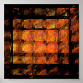 Poster L'art Abstrait au mur (Devant)