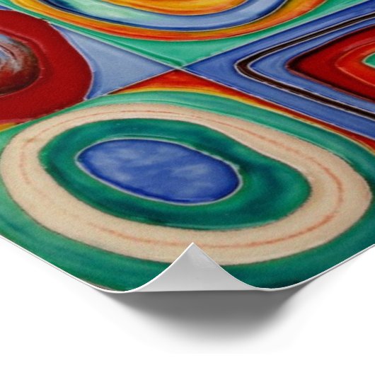 Poster L'art Abstrait de Kandinsky (Coin)