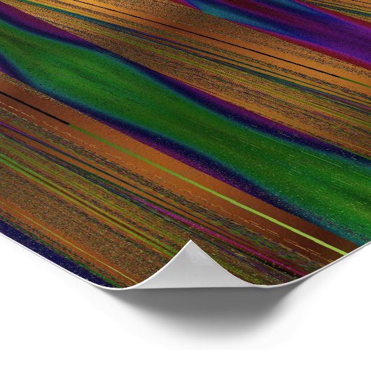 Poster L'art Abstrait des algues (Coin)