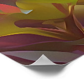 Poster L'art Abstrait des colibris (Coin)