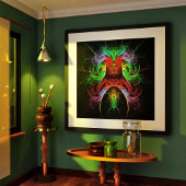 Poster L'art Abstrait du Carnaval