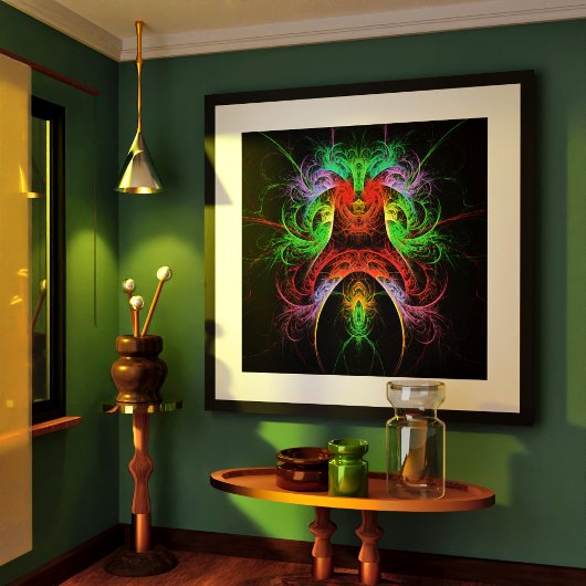 Poster L'art Abstrait du Carnaval