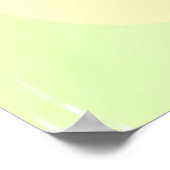 Poster L'art abstrait feuille (Coin)