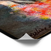 Poster L'art acrylique Le Chemin (Coin)