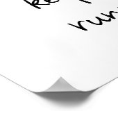 Poster L'art alimente l'affiche de l'âme (Coin)