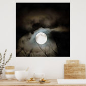 Poster L'art céleste de la lune d'hiver (Cuisine)