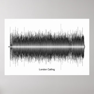 Poster L'Art Clash London appelant Soundwave