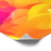Poster L'Art Cloudscape coloré (Coin)