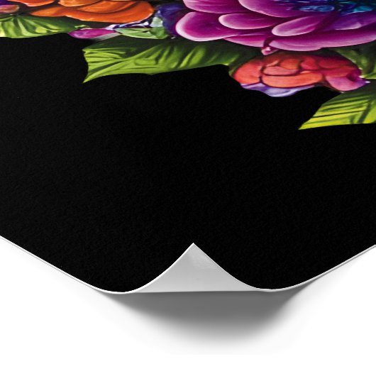 Poster L'art crâne à sucre - Célébrer Dia de los Muertos (Coin)