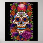 Poster L'art crâne à sucre - Célébrer Dia de los Muertos (Devant)