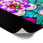 Poster L'art crâne à sucre - La vie dans la mort (Coin)