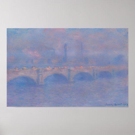 Poster l'art de Claude Monet (Devant)