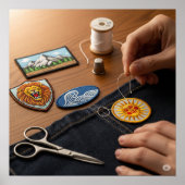 Poster L'art de coudre (Devant)