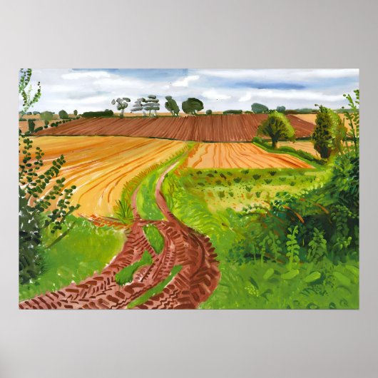 Poster L'art de David Hockney (Devant)