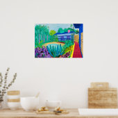 Poster l'art de David Hockney (Cuisine)
