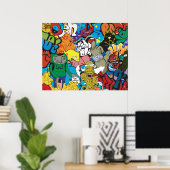 Poster L'art de Florence (Bureau à domicile)