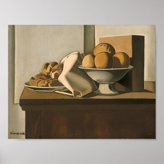 Poster l'art de Giorgio Morandi (Devant)
