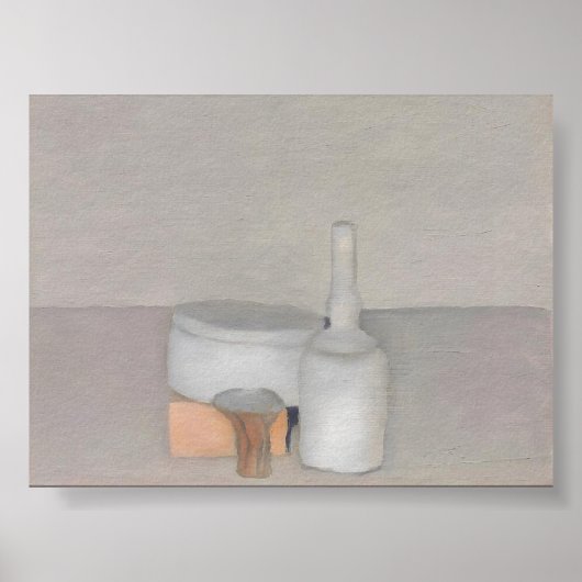 Poster l'art de Giorgio Morandi (Devant)