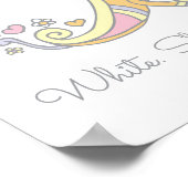 Poster L'art de gribouillage initial B de Blanca signific (Coin)