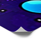 Poster L'art de la caricature spatiale : les astronautes (Coin)