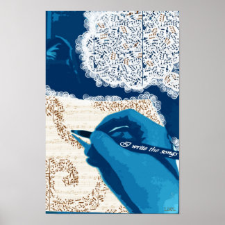 Poster L'art de la chanson