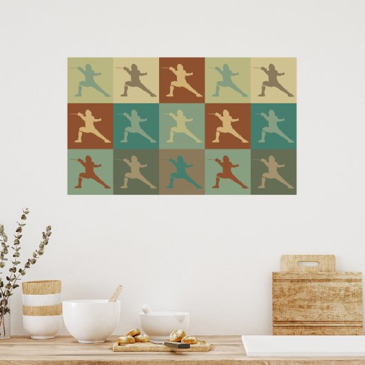 Poster L'art de la clôture (Cuisine)