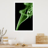 Poster L'art de la fumée verte (Cuisine)