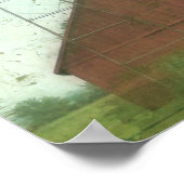 Poster L'art de la grange rouge (Coin)