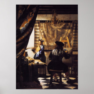 Poster L'art de la peinture