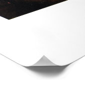 Poster L'art de la peinture de Johannes Vermeer vers 1668 (Coin)