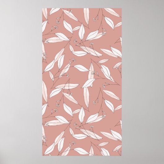 Poster L'art de la toile Zazzle (Devant)