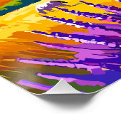 Poster l'art de l'affiche de la côte du Jurassique (Coin)