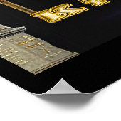 Poster L'art de l'affiche King Tut (Coin)