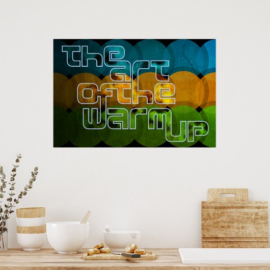 Poster L'Art De L'Affiche Réchauffée (Cuisine)